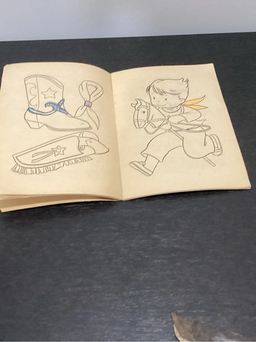 Coloring book vintage 1912 vintage